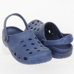 Crocs Women's 6 Classic Navy Blue Shoe Clogs Slingback Water-friendly Beach
